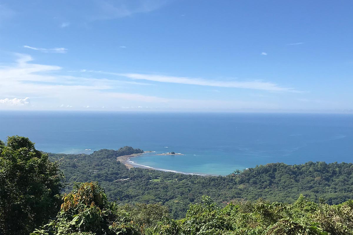 Ocean view at Hacienda Ebano - near Dominical - Baru Costa Rica