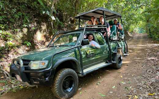 Toyota Safari Truck road to the Ebano Nature Reserve